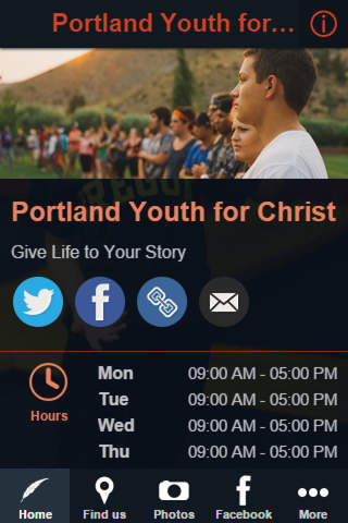 Portland Youth for Christ screenshot 2