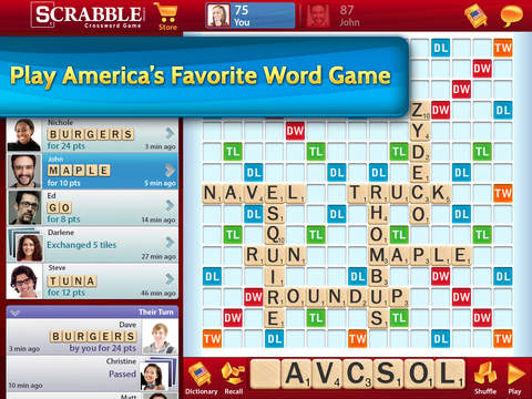 SCRABBLE for iPad