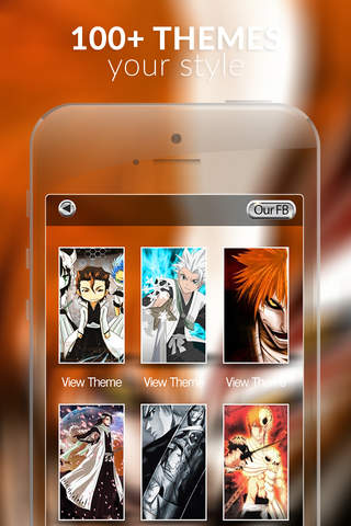 Anime Walls : Ichigo Hollow Picture For Screen Maker iOS 8 screenshot 2