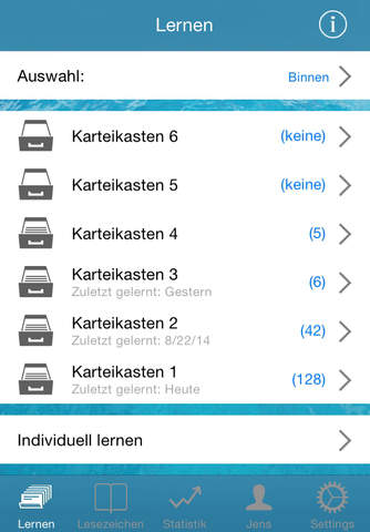 Sportboot Demo - Die Beispiel App zu SBF Binnen, SBF See, SKS, UBI, LRC und SRC screenshot 4