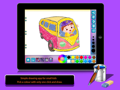 【免費遊戲App】Kids Drawing  Pad - Color & Draw-APP點子