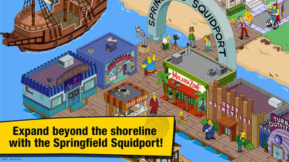 Screenshots of The Simpsons™: Tapped Out for iPhone