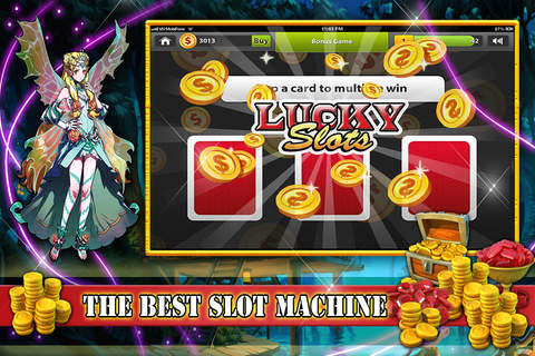 `` Mystical Gems of Elf Casino Slots Game HD screenshot 3