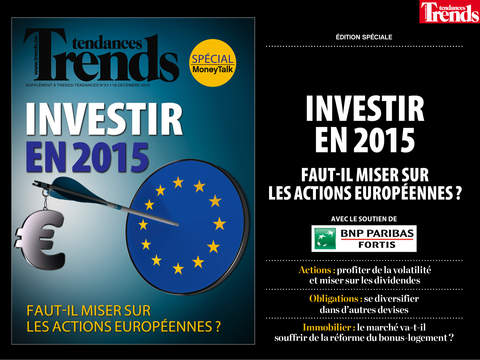 Trends-Tendances Special ‘Investir en 2015’