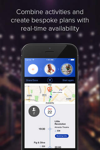 Timista - London events with real time availability screenshot 3
