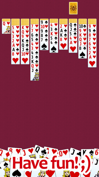 【免費遊戲App】Spider solitaire - classic popular game-APP點子