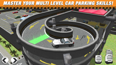 Screenshots of Multi Level 2 Car Parking Simulator Game - Real Life Driving Test Run Sim Racing Games for iPhone