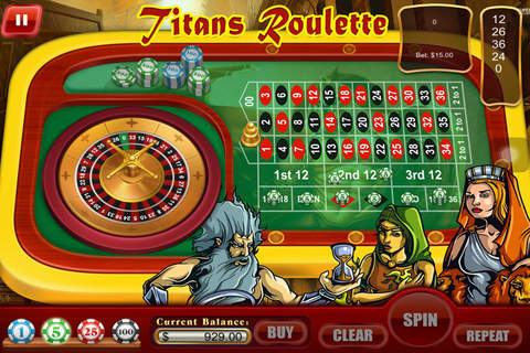 Titan's Roulette - Play Real Casino Style - Multiplayer Machines Pro screenshot 4