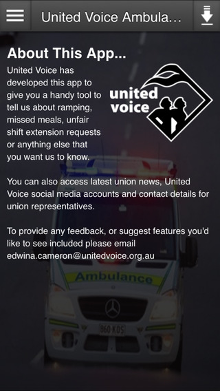 United Voice Ambulance