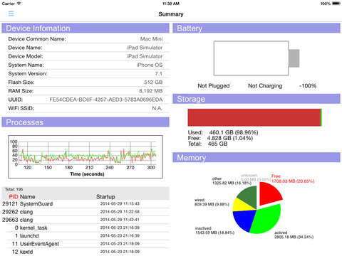 【免費工具App】System Guard - network, data traffic, routing table, memory, disk, battery, system monitor-APP點子