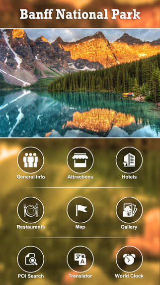 【免費旅遊App】Banff National Park Travel Guide-APP點子