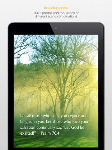 【免費書籍App】BibleScapes - Inspiring verses for daily devotion-APP點子