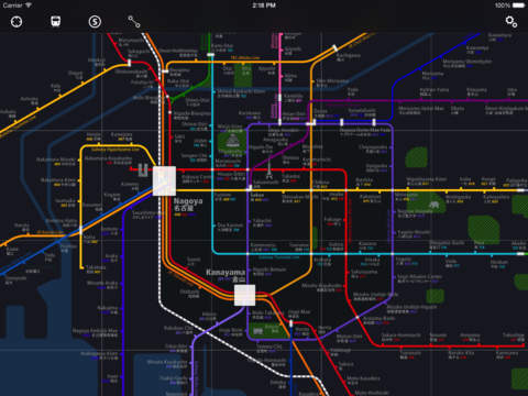 【免費旅遊App】Nagoya Rail Map-APP點子