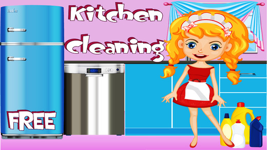 【免費遊戲App】Kitchen Cleaning Game-APP點子