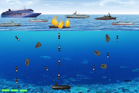 submarine saving cruise ship screenshot 2