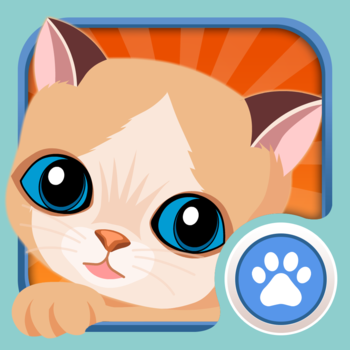 Pretty Cat - Take care of sweet and adorable virtual kitten in studio 遊戲 App LOGO-APP開箱王