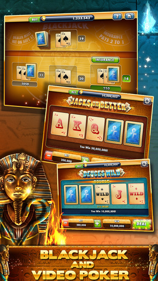 【免費遊戲App】Cleopatra Casino - FREE Slots, Blackjack & Video Poker-APP點子