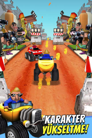 Offroad Monsters . Monster Trucks Simulator Racing Game For Kids Free screenshot 2