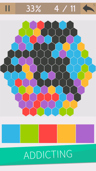 【免費遊戲App】Color Virus - Challenging and Addictive Puzzle-APP點子