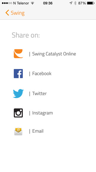 【免費運動App】Swing Catalyst-APP點子