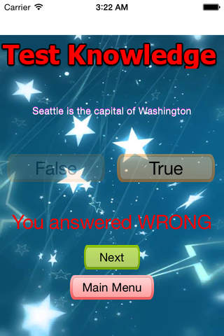 Test Knowledge Game screenshot 3