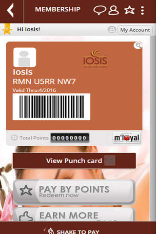 Iosis mLoyal App screenshot 4