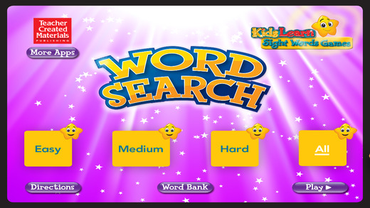 【免費教育App】Word Search: Kids Learn Sight Words Games-APP點子