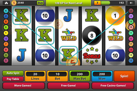 Crazy Eights Slots - Casino Master screenshot 2