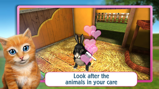 【免費遊戲App】PetWorld 3D: My Animal Rescue - Cute cats, dogs, hamsters and tiny animals need help-APP點子