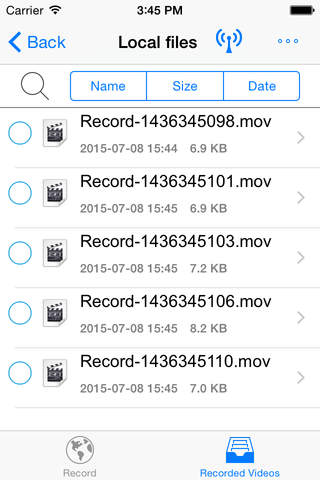 H5 Game Recorder - Record My Html5 Screen screenshot 2