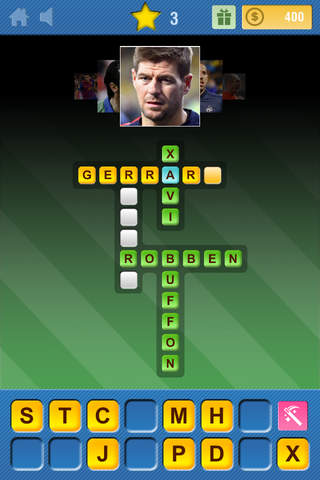 Crossword Soccer - Football Players Crosswords screenshot 4
