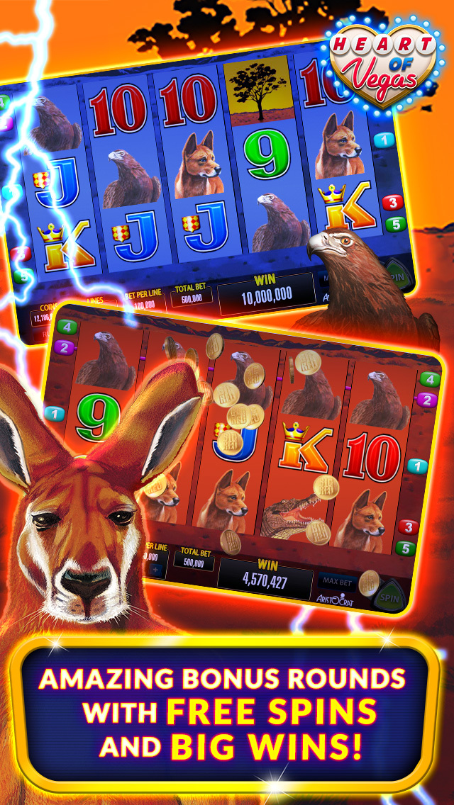 Heart of Vegas: Play Free Casino Slots!  Screenshot
