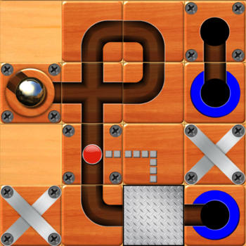 Marble Mania – latest action puzzle game, guide the rolling silver sphere ball through the labyrinth board maze LOGO-APP點子