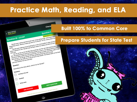 免費下載教育APP|4th Grade Galaxy: Math, ELA, and Reading - Common Core, STAAR, or Your State Standards app開箱文|APP開箱王