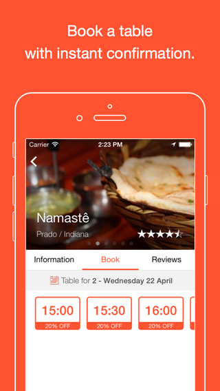 【免費生活App】Restorando, restaurant bookings-APP點子