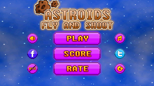 Asteroids - Fly and Shoot