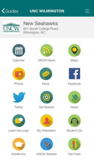 【免費商業App】UNCW Guide-APP點子