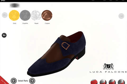 Luca Falcone Custom Shoes screenshot 3