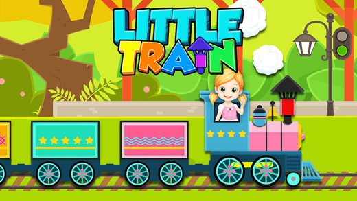 Build My Train - Paint Fix Design Kids Subway Ride Salon Games