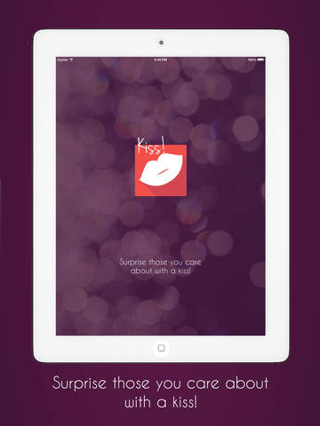 【免費社交App】Kiss - Send fun and free kisses to your friends-APP點子