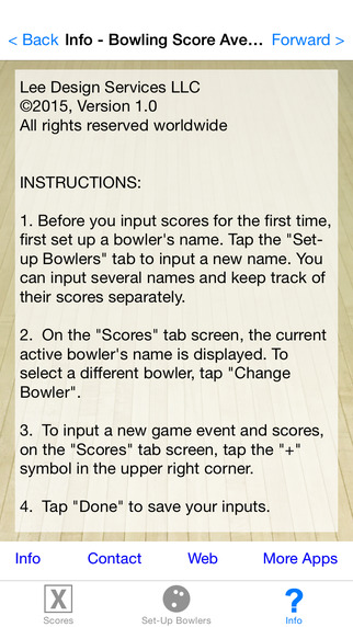 【免費運動App】Bowling Score Averages-APP點子