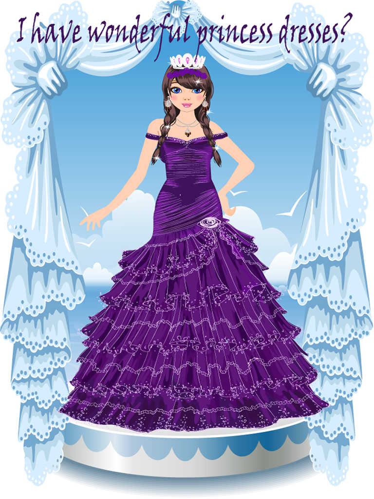 belle princess dress up games