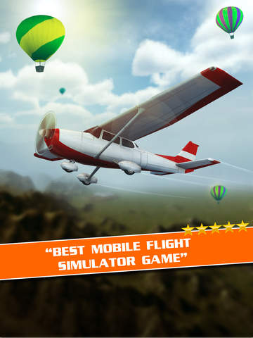 Screenshots of Flight Pilot Simulator 3D by Fun Games For Free for iPad