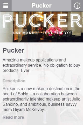 Pucker Makeup Studio screenshot 2