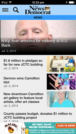 【免費新聞App】Carrollton News Democrat-APP點子