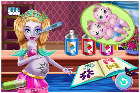 Vampire's Twins Baby - Monster Baby Warm House, Mommy Baby Care screenshot 2