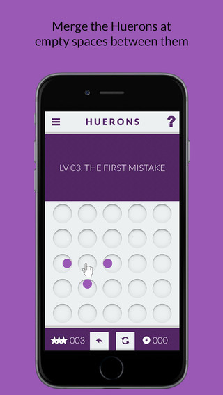 Huerons: A challenging Puzzle
