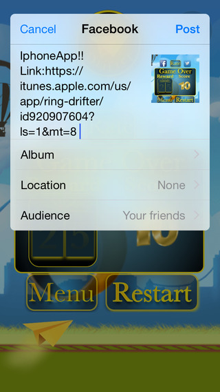 【免費遊戲App】Ring Drifter-APP點子