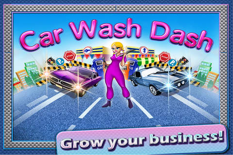 Car Wash Dash Mania - Car Cleaning Business Game Free screenshot 3