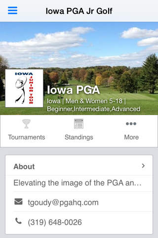 Iowa PGA Junior Golf screenshot 2